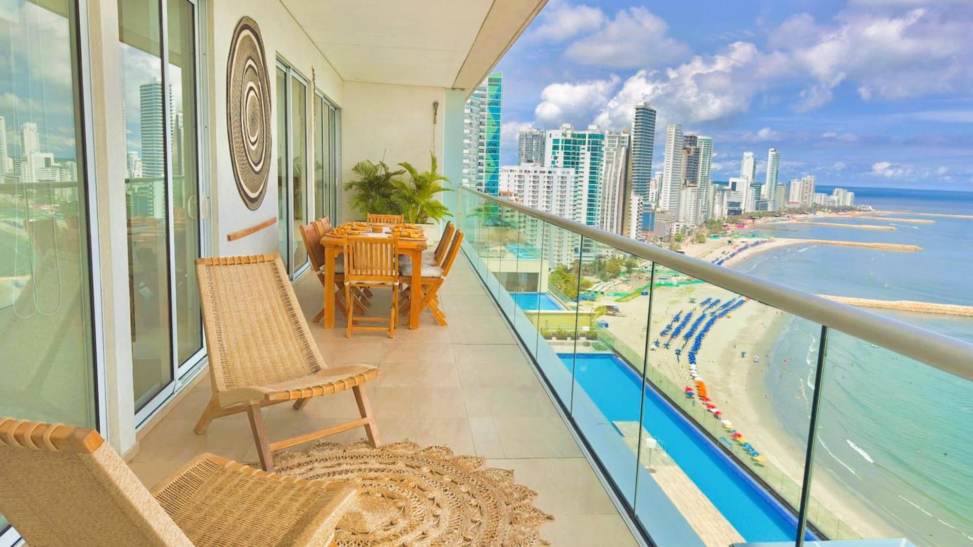 Apartasuites Edificio H2 - Vistas Al Mar & Bahia Apartamento Cartagena